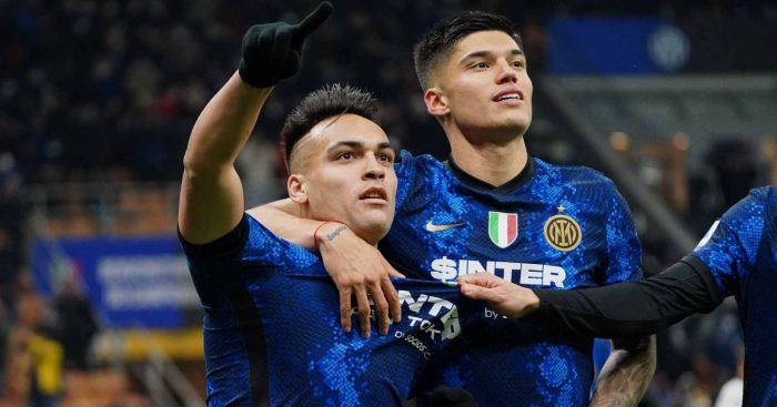 martinez and correa of inter milan