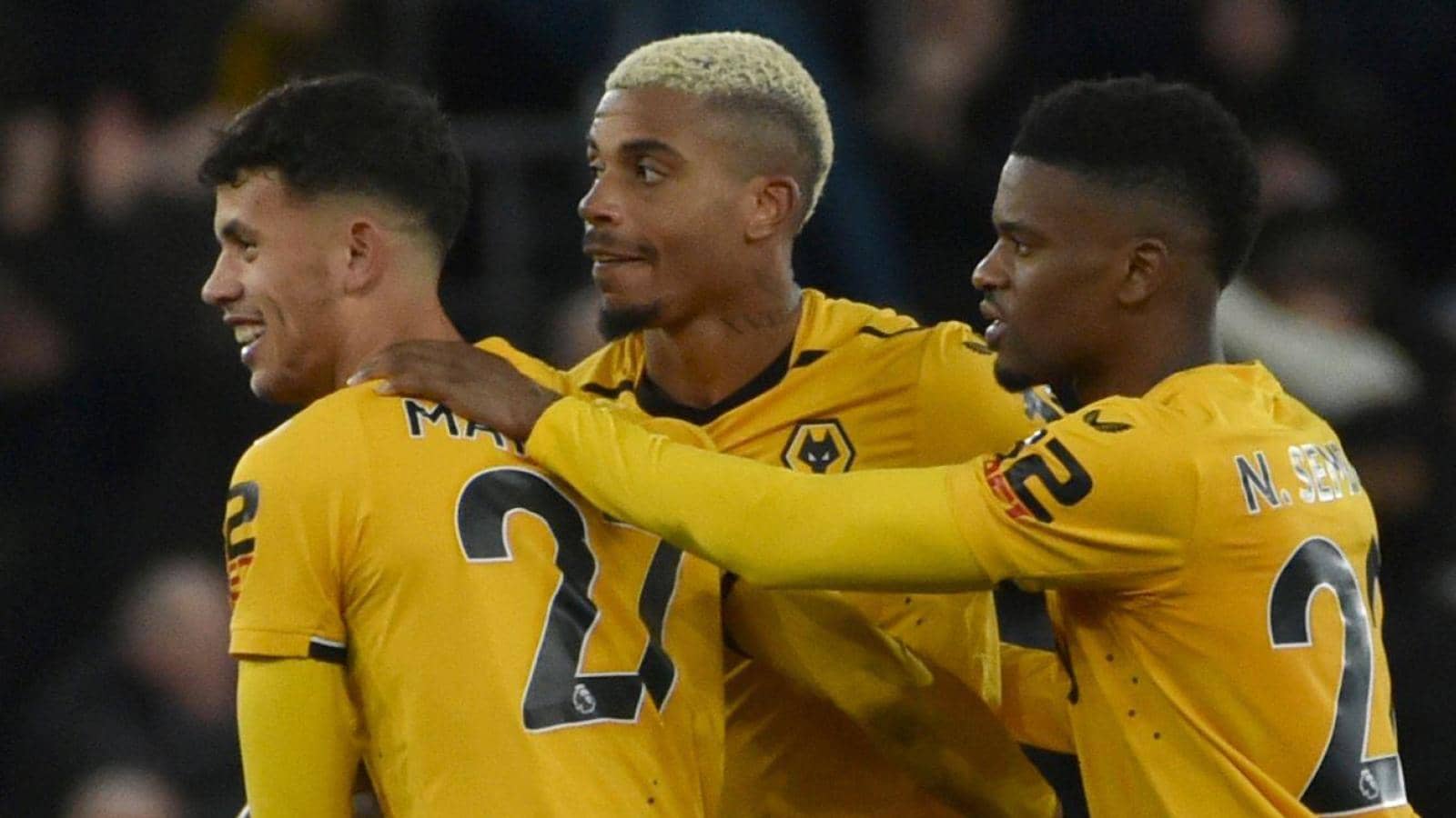 Matheus Nunes, Mario Lemina and Nelson Semedo