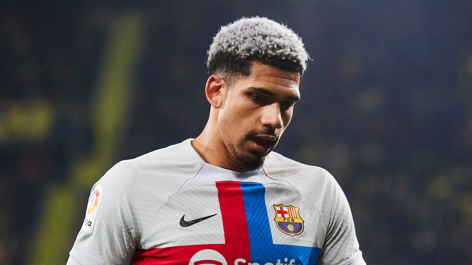 Barcelona centre-back Ronald Araujo