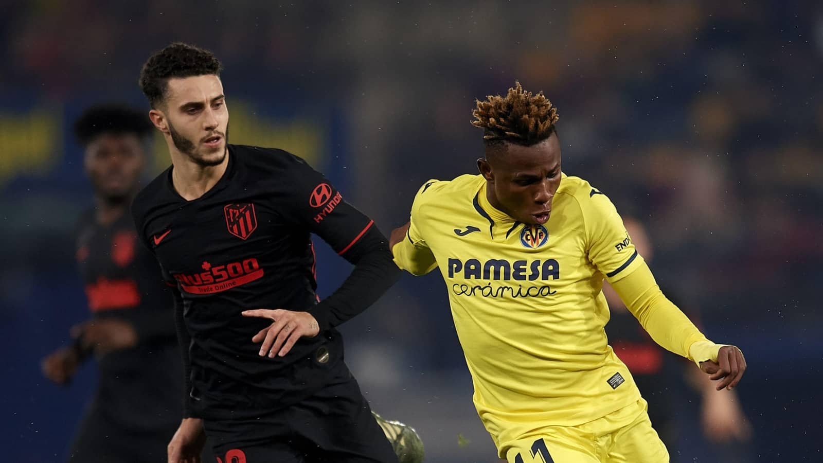 Mario Hermoso and Samuel Chukwueze