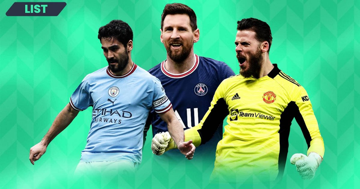 An amazing XI of players whose contracts expire in the summer