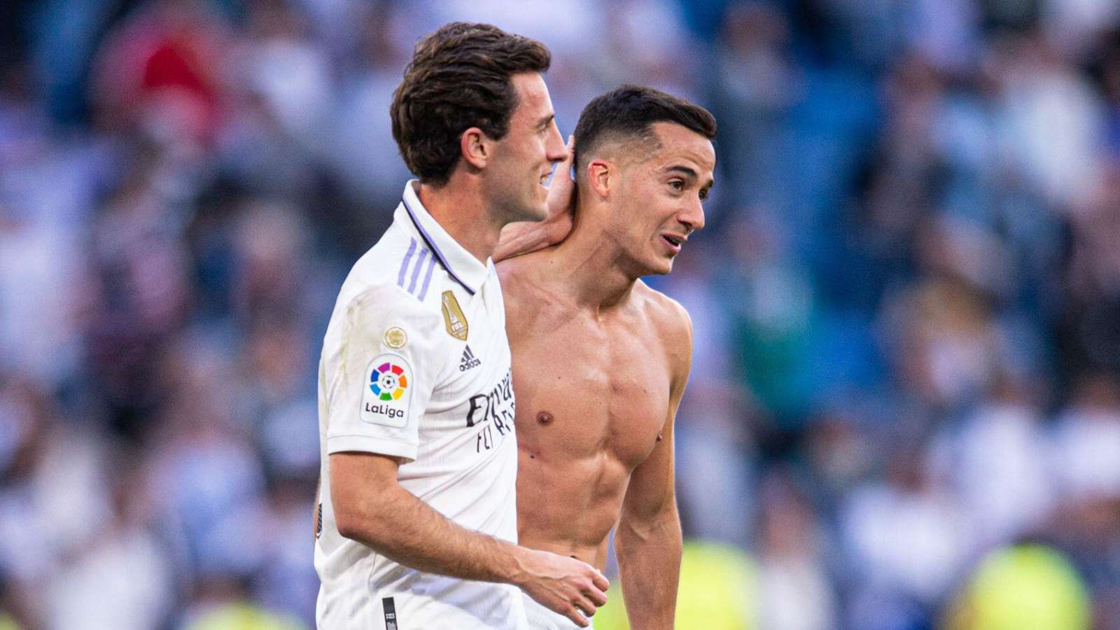 Alvaro Odriozola and Lucas Vazquez