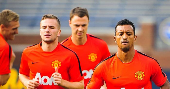 Nani, Tom Cleverley Man Utd 2014