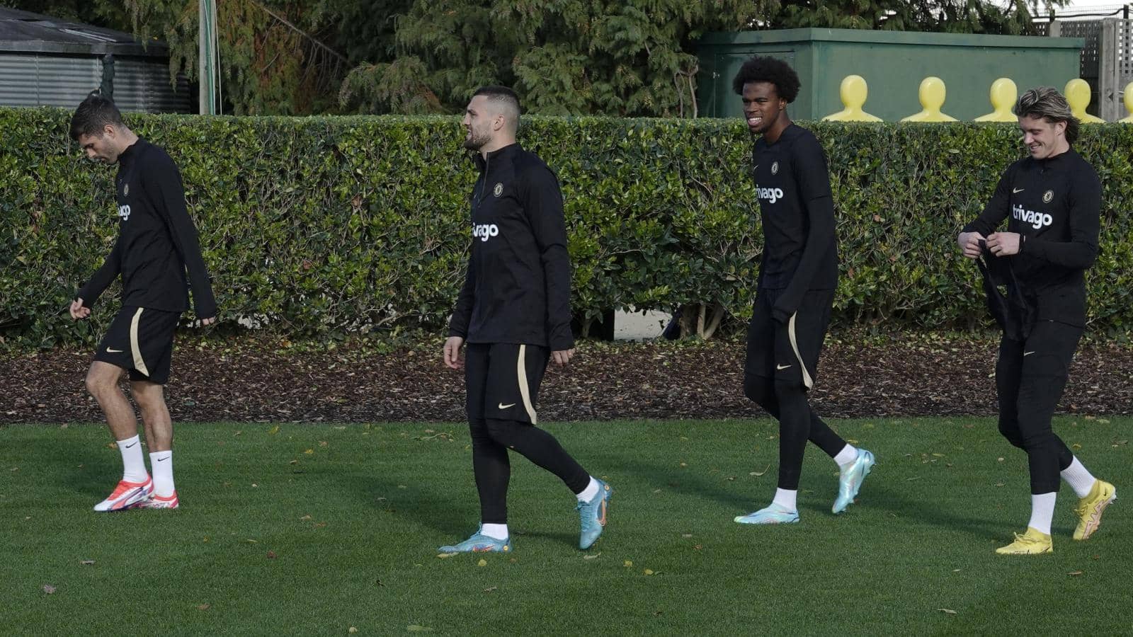 Christian Pulisic, Mateo Kovacic, Carney Chukwuemeka and Conor Gallagher
