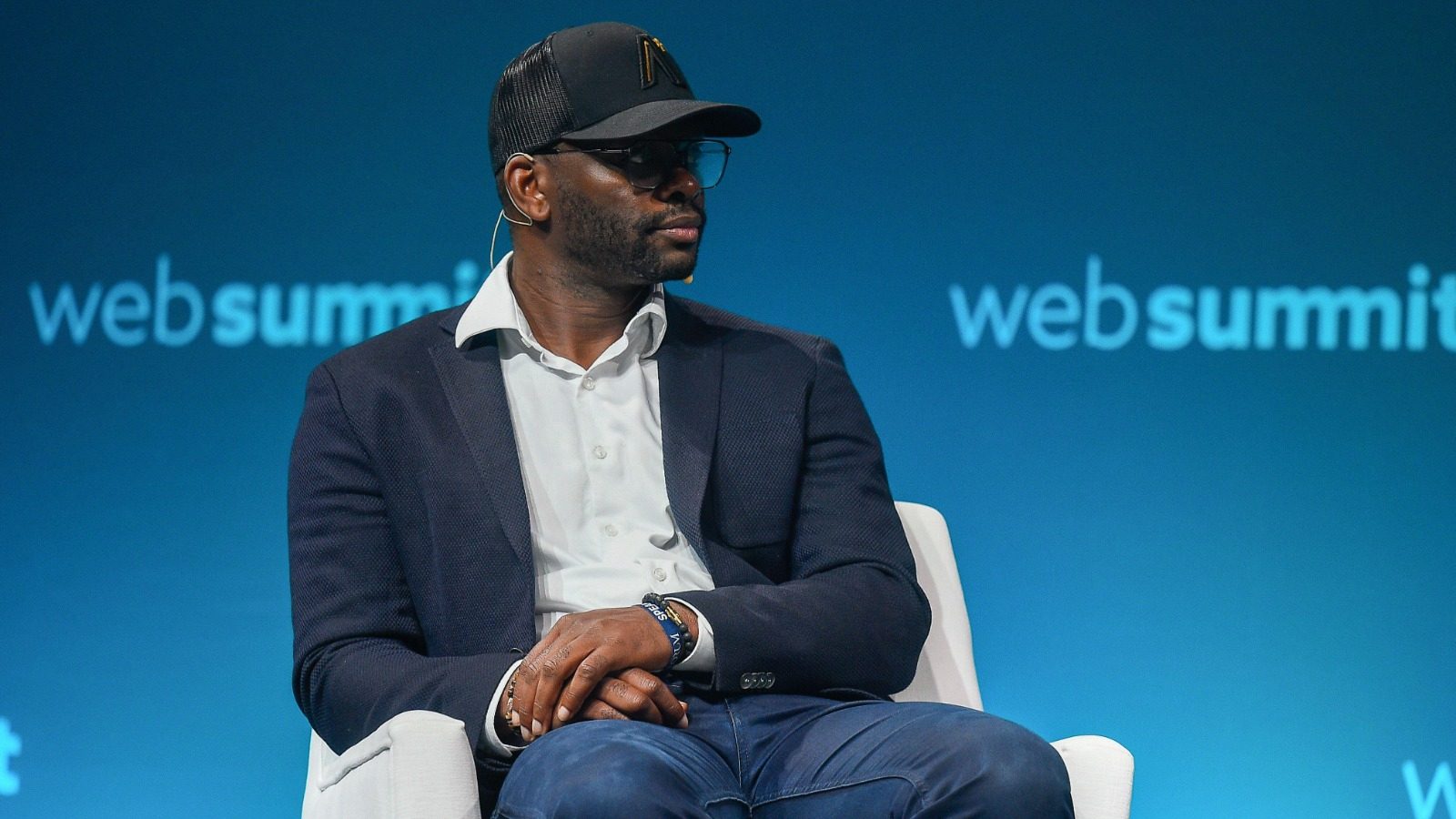 Former Man Utd striker Louis Saha in 2021