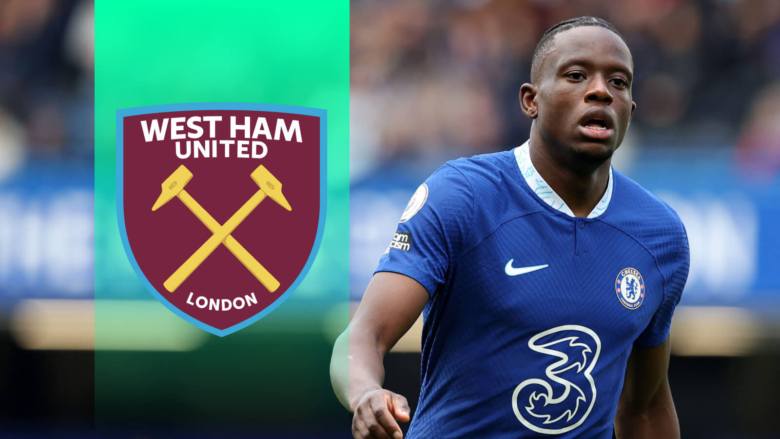 West Ham-linked Juventus midfielder Denis Zakaria during loan spell with Chelsea