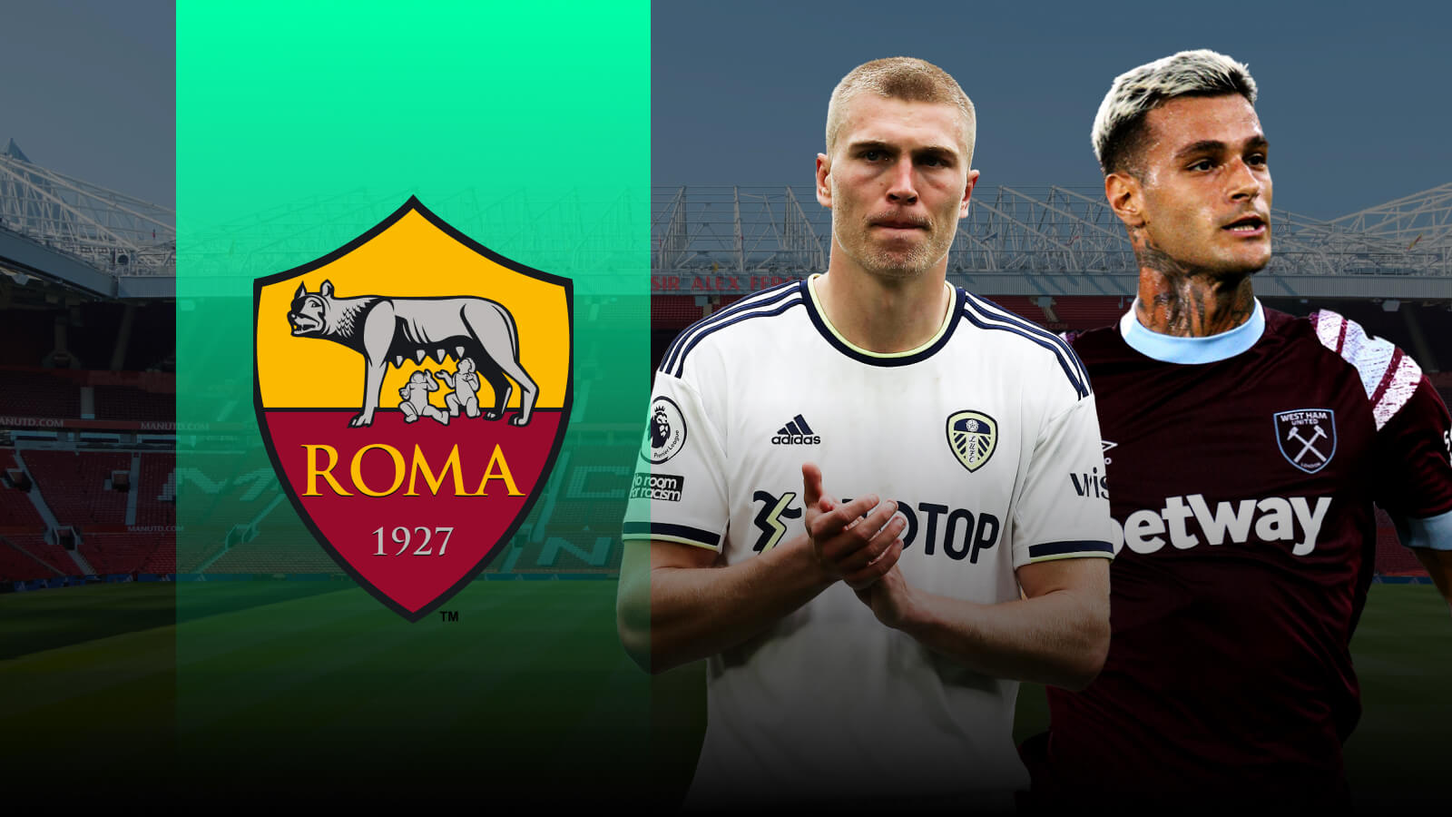 Liverpool Sign Roma Italian Roma agree to sign second Leeds Utd flop, as West Ham forward torches ...