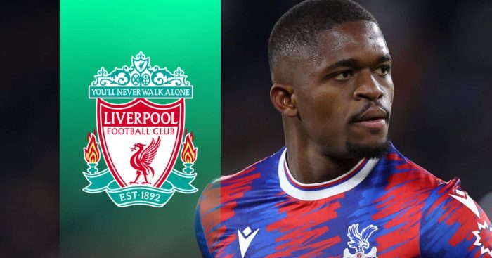 Cheick Doucoure of Crystal Palace is a target for Liverpool