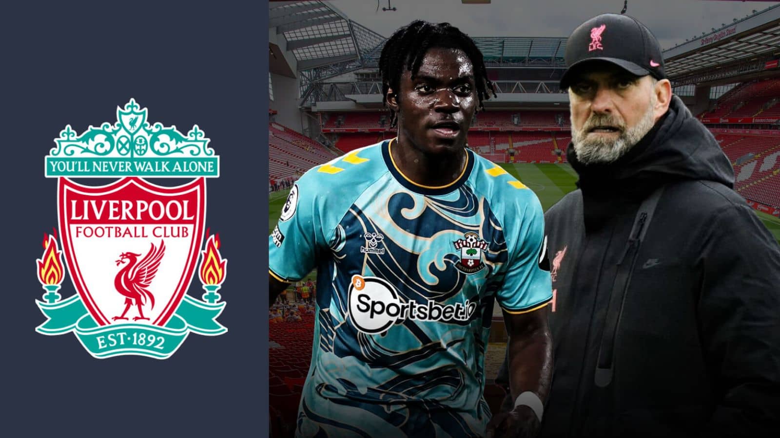 Southampton star Romeo Lavia is a target for Liverpool