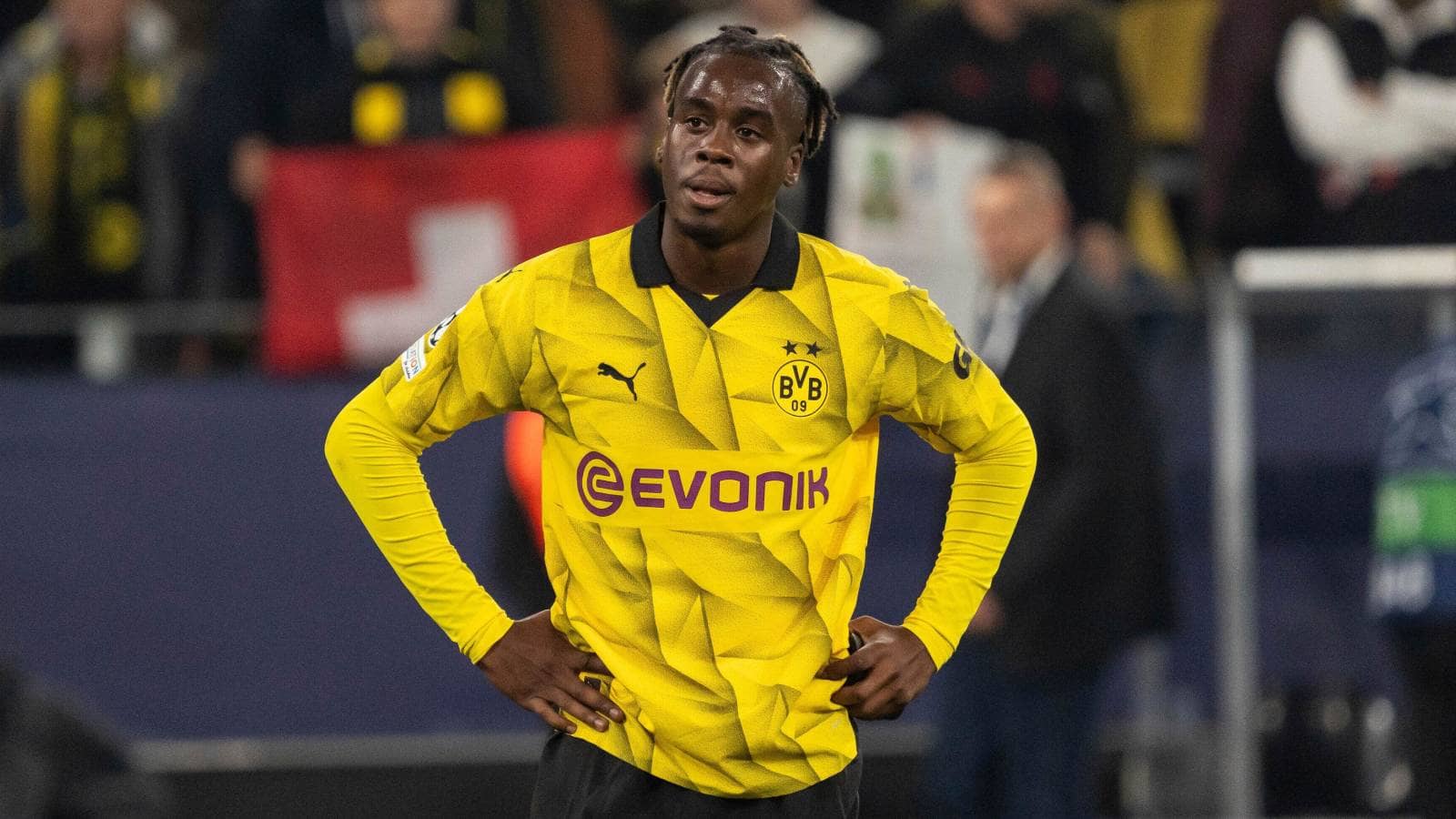 Borussia Dortmund winger Jamie Bynoe-Gittens