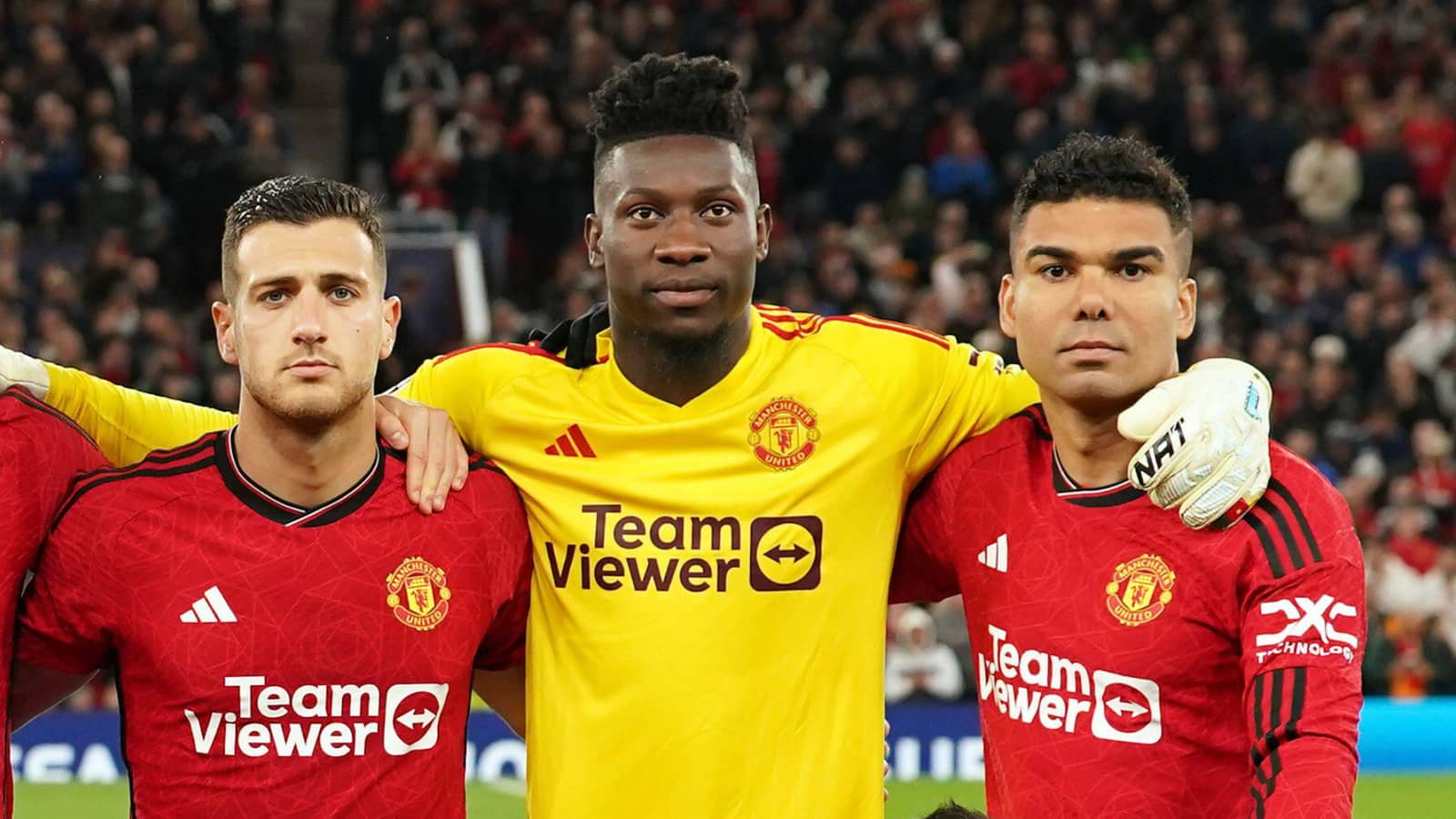 Man Utd stars Diogo Dalot, Andre Onana and Casemiro