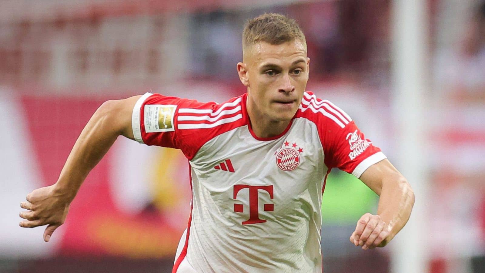 Joshua Kimmich on the move for Bayern Munich