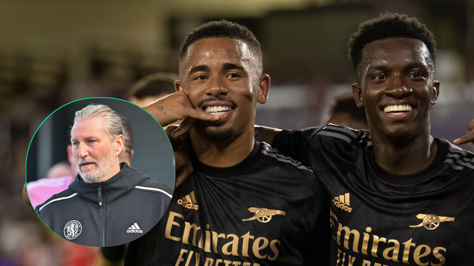 Robbie Savage shares his thoughts on Gabriel Jesus and Eddie Nketiah
