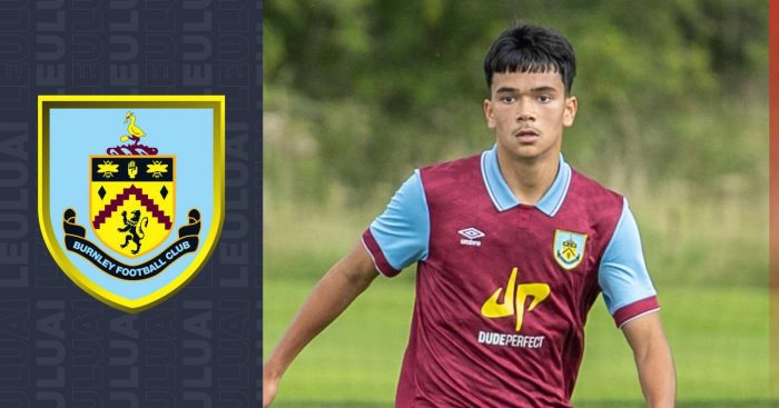Marley Leuluai, son of Leeds Rhinos legend, Kylie, signs pro deal at Premier League Burnley