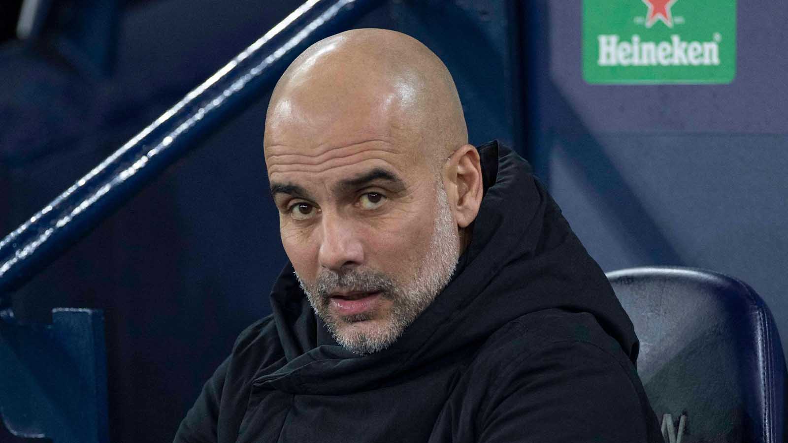 Manchester City manager Pep Guardiola