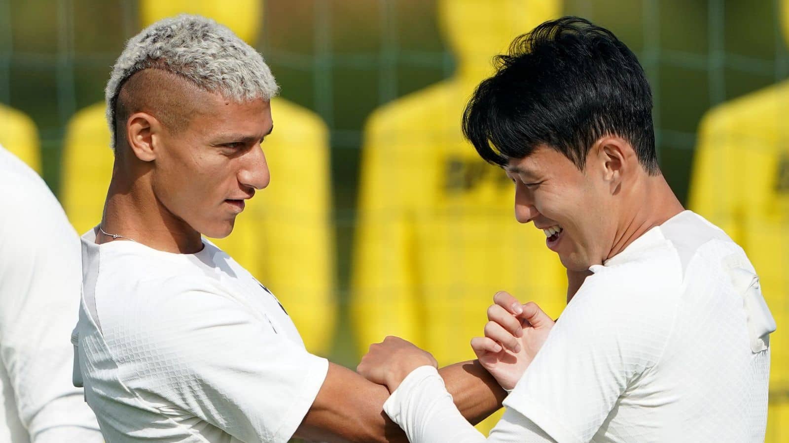 Tottenham forwards Richarlison and Son Heung-min