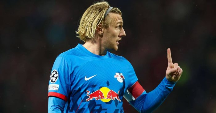 RB Leipzig attacking midfielder Emil Forsberg
