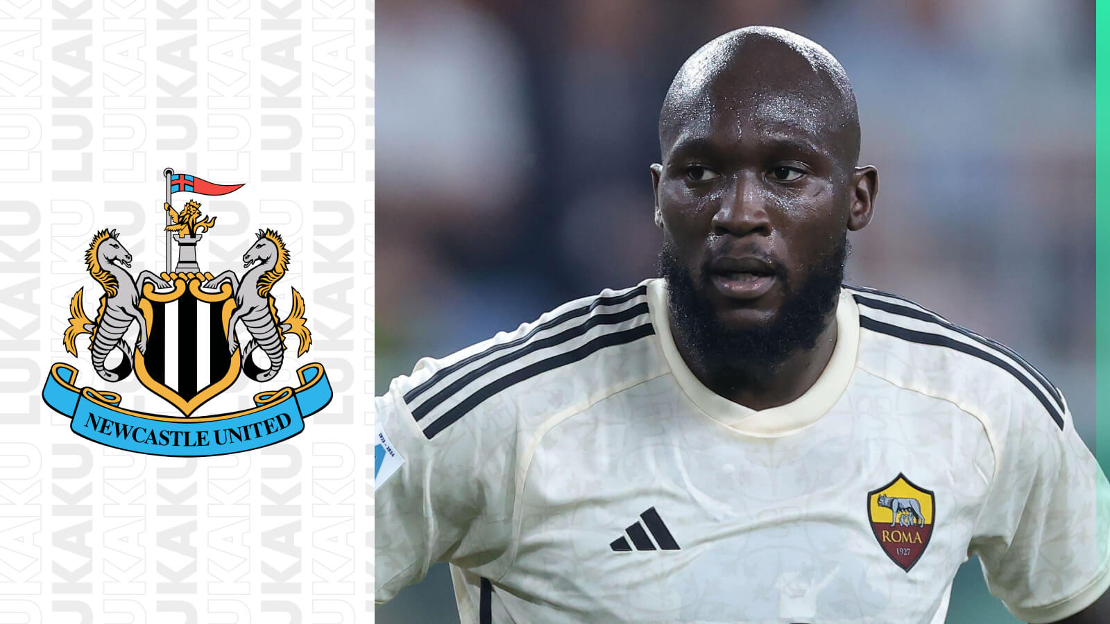 Newcastle linked Chelsea striker Romelu Lukaku, currently on loan with Roma