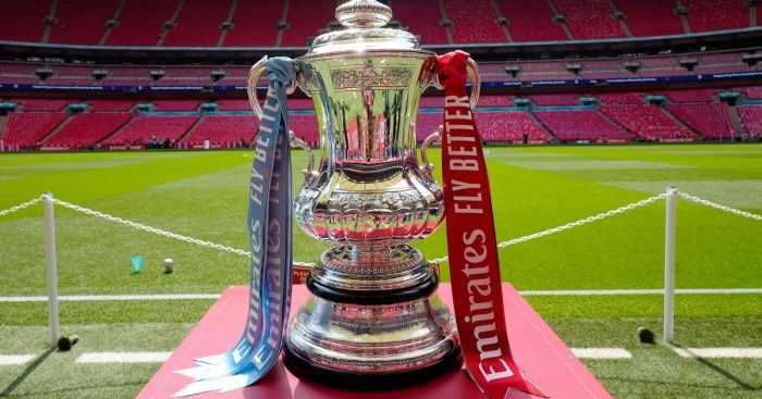 The FA Cup trophy