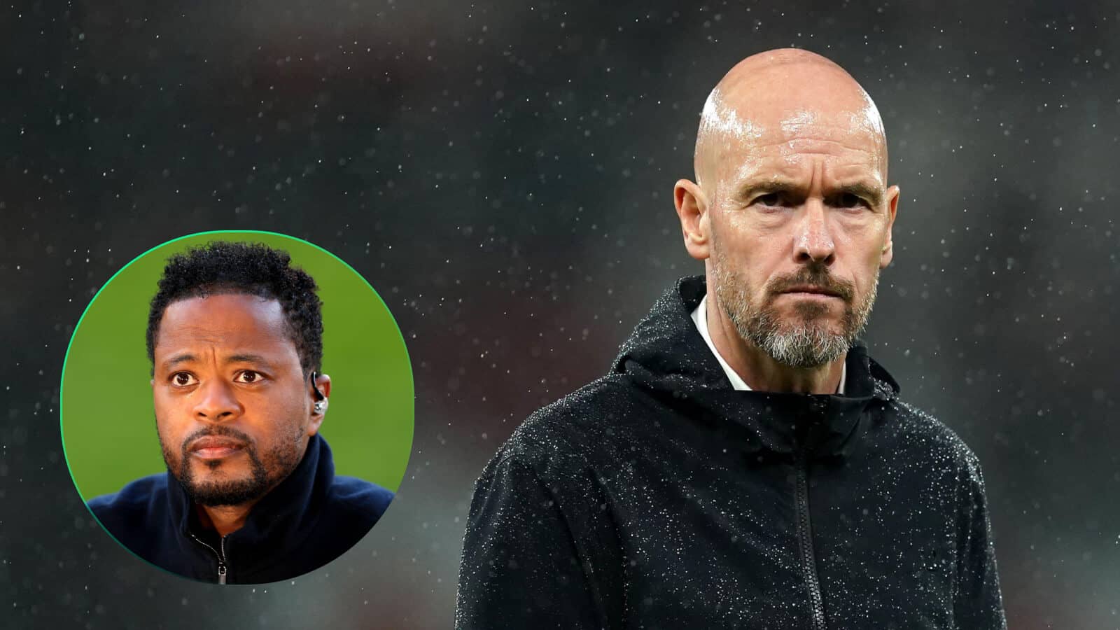 Patrice Evra has told Erik ten Hag his Man Utd players are not trying