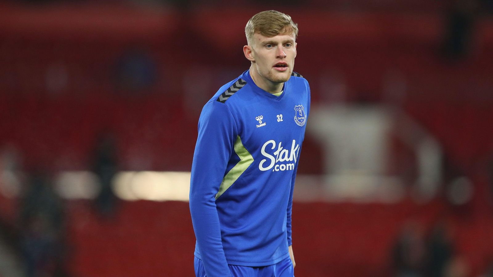 Manchester United and Tottenham target Jarrad Branthwaite of Everton