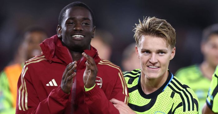 Charles Sagoe, Martin Odegaard, September 2023