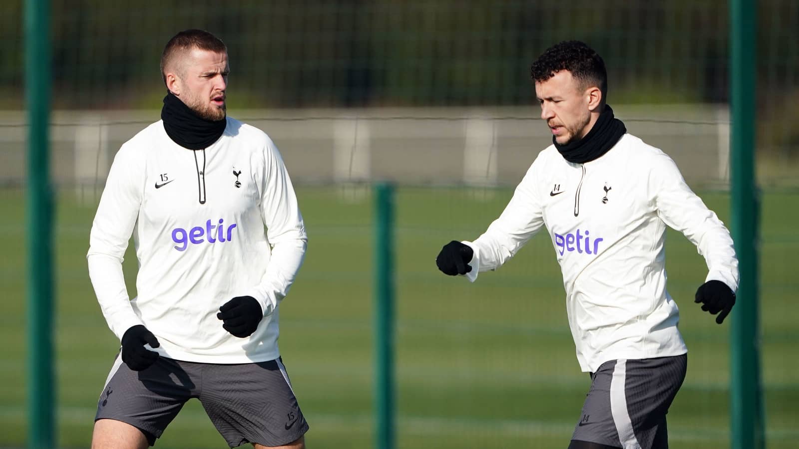 Tottenham stars Eric Dier and Ivan Perisic