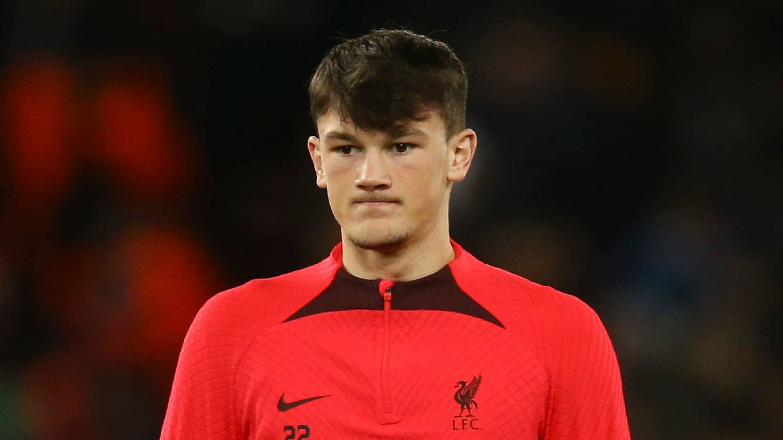 Liverpool defender Calvin Ramsay