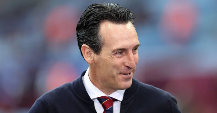 Aston Villa manager Unai Emery