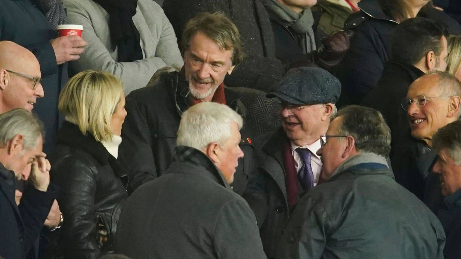 Sir Jim Ratcliffe and Sir Alex Ferguson