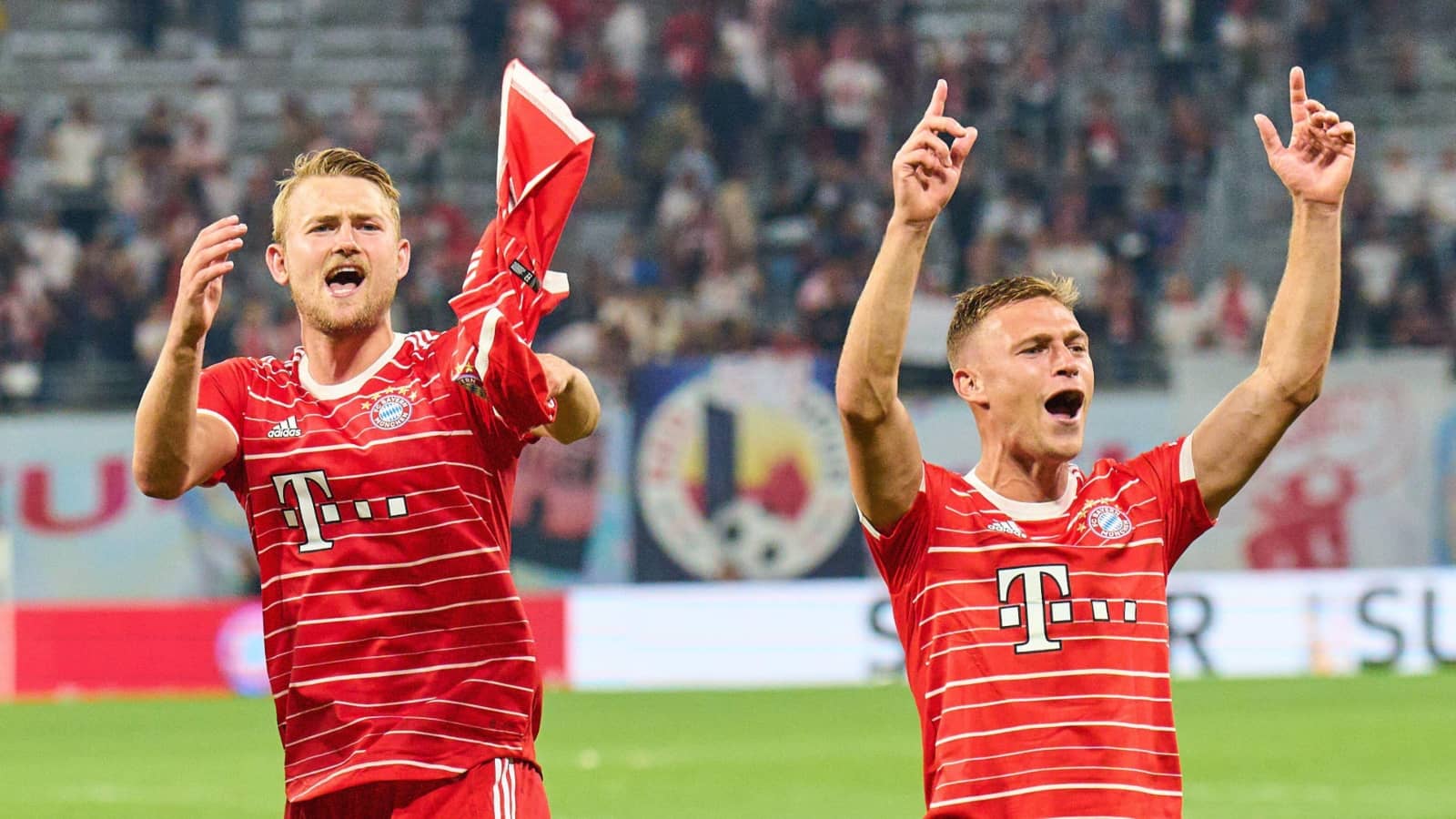 Bayern Munich duo Matthijs de Ligt and Joshua Kimmich