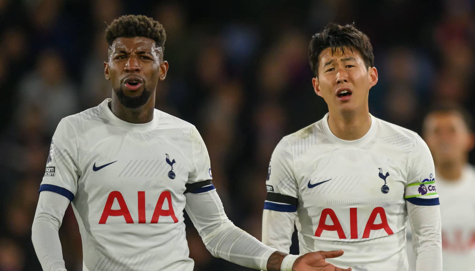 Tottenham stars Emerson Royal and Son Heung-min