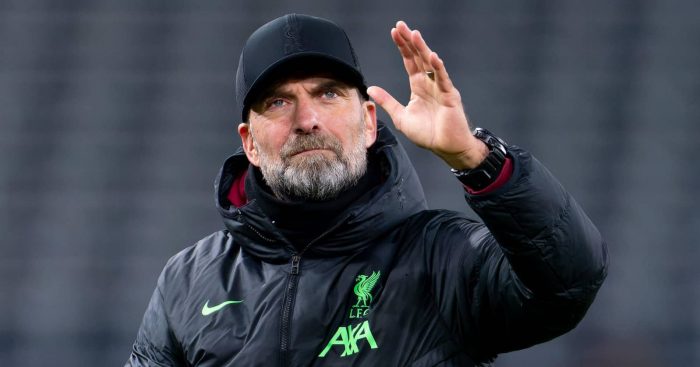 Liverpool manager Jurgen Klopp