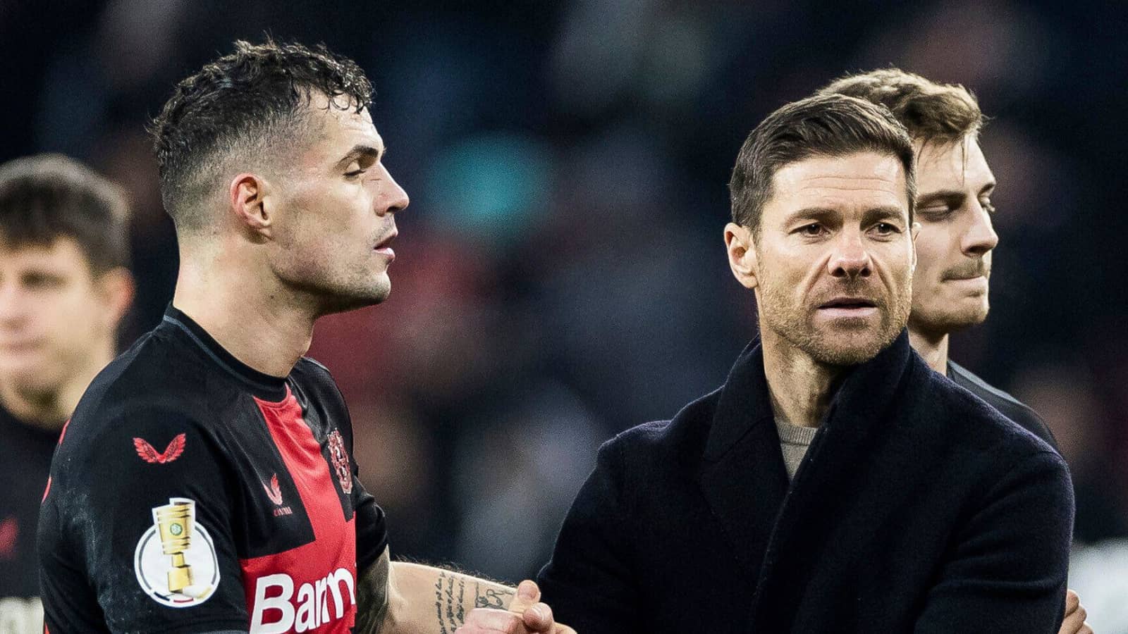 Granit Xhaka, Xabi Alonso, Bayer Leverkusen, December 2023