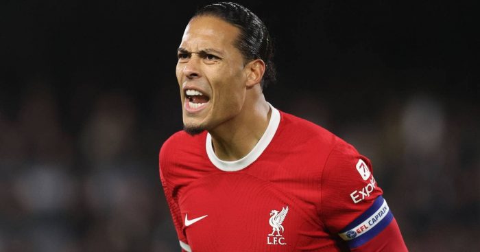 Liverpool captain Virgil van Dijk