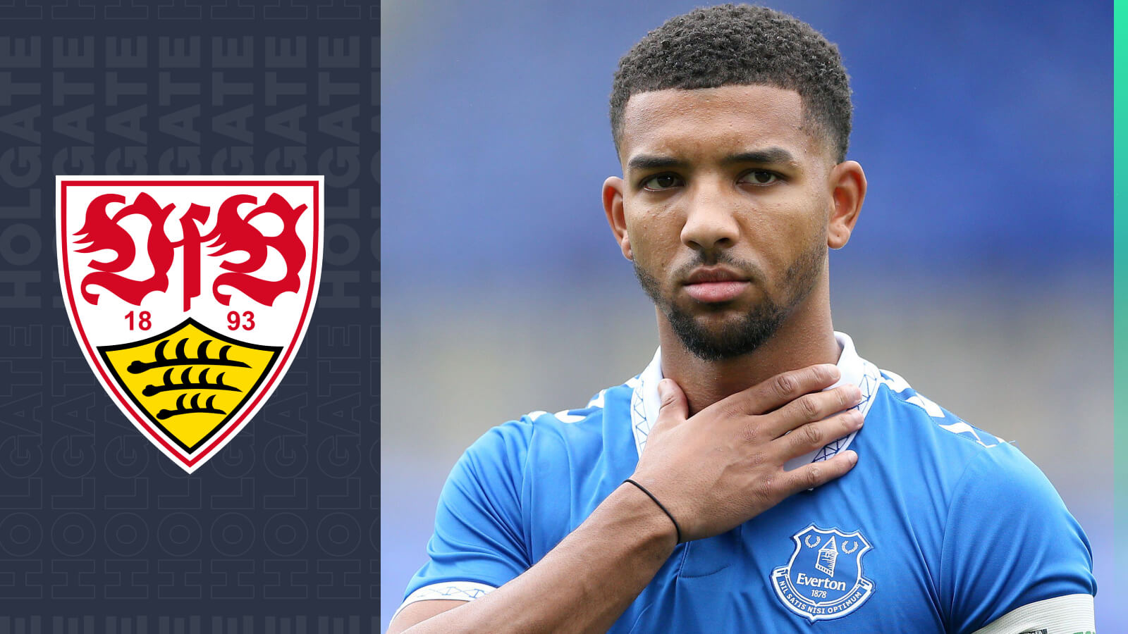 Stuttgart are interested in signing Everton defender Mason Holgate on loan