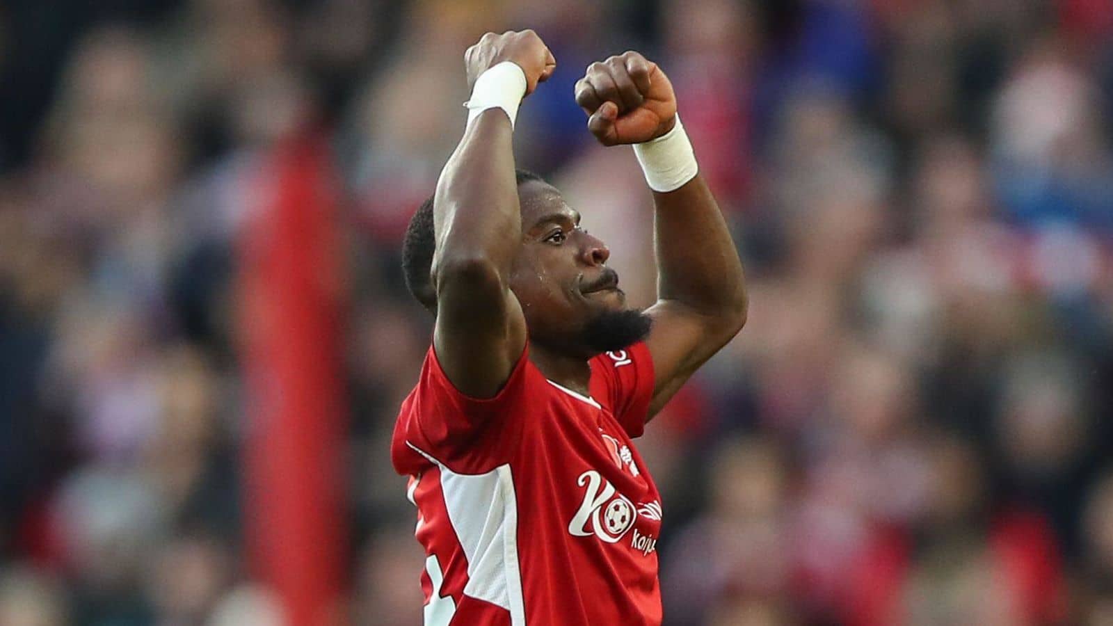Serge Aurier at Nottingham Forest
