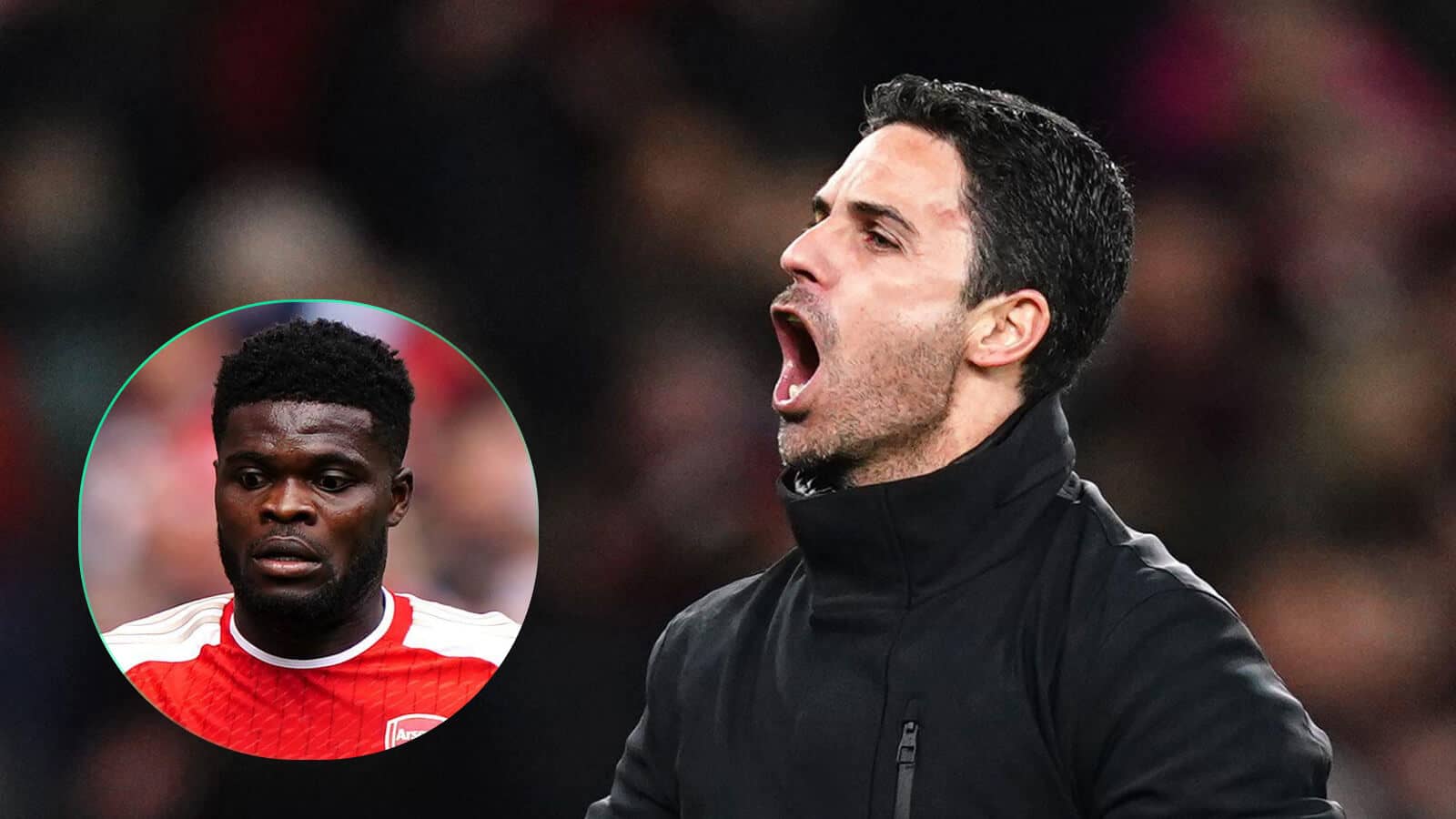 Thomas Partey has struggled with injury for Arsenal and Mikel Arteta this season