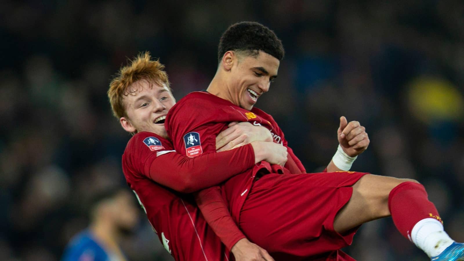 Sepp van den Berg and Ki-Jana Hoever, Liverpool