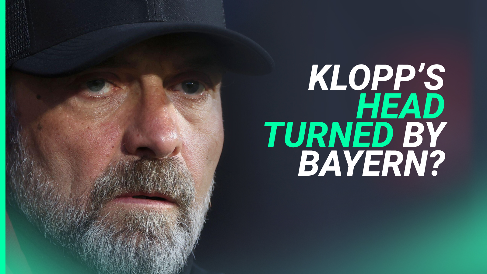 Liverpool manager Jurgen Klopp stares darkly