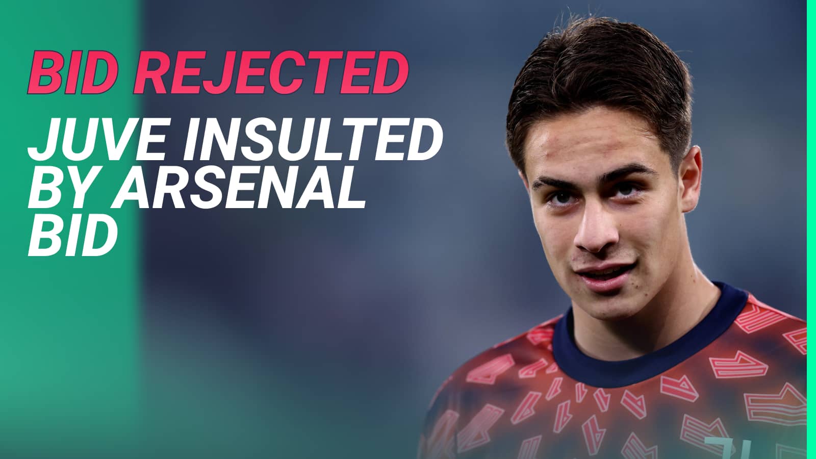 Arsenal have seen an offer for Turkey playmaker Kenan Yildiz rejected by Juventus