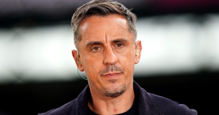 Former Manchester United star and pundit Gary Neville