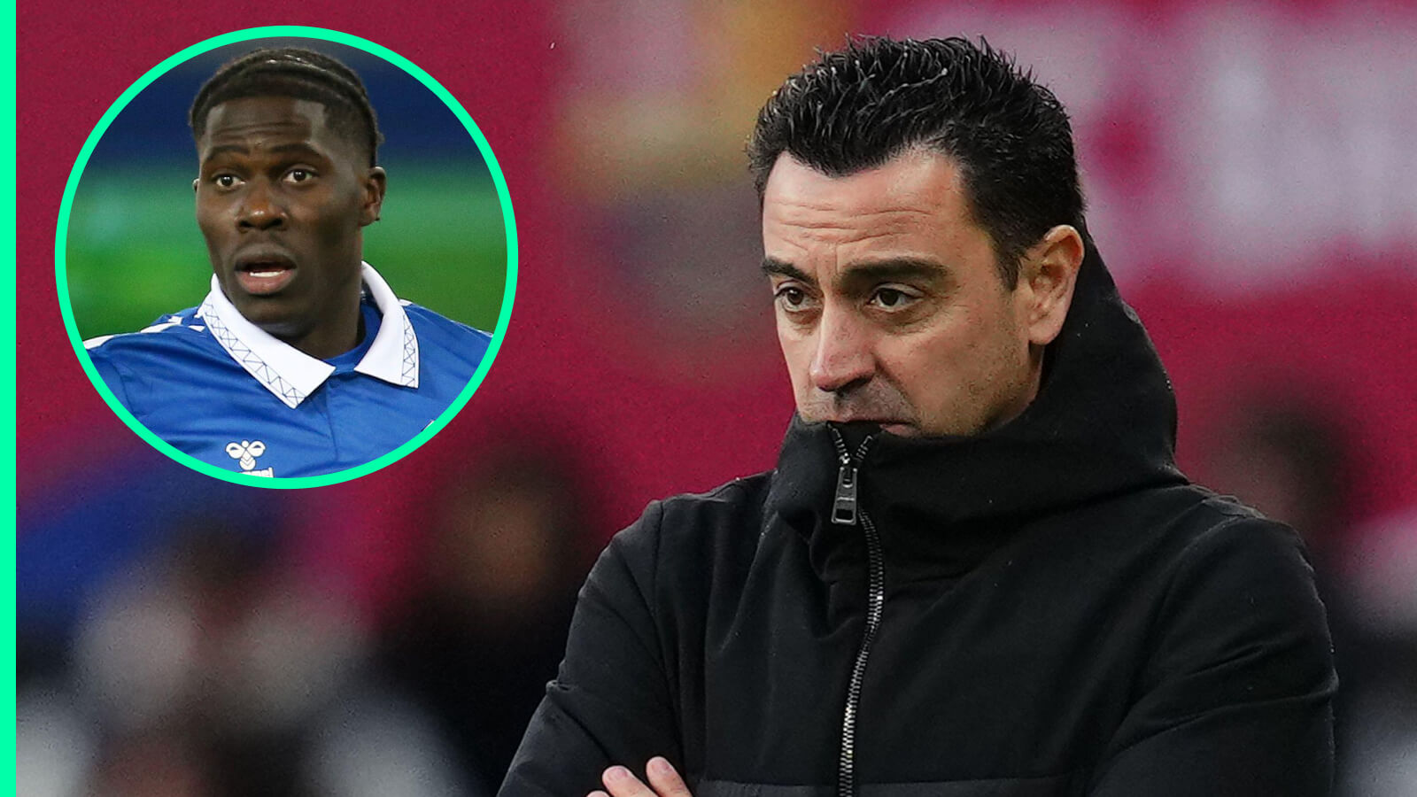 Xavi wants Everton midfielder Amadou Onana to join Barcelona
