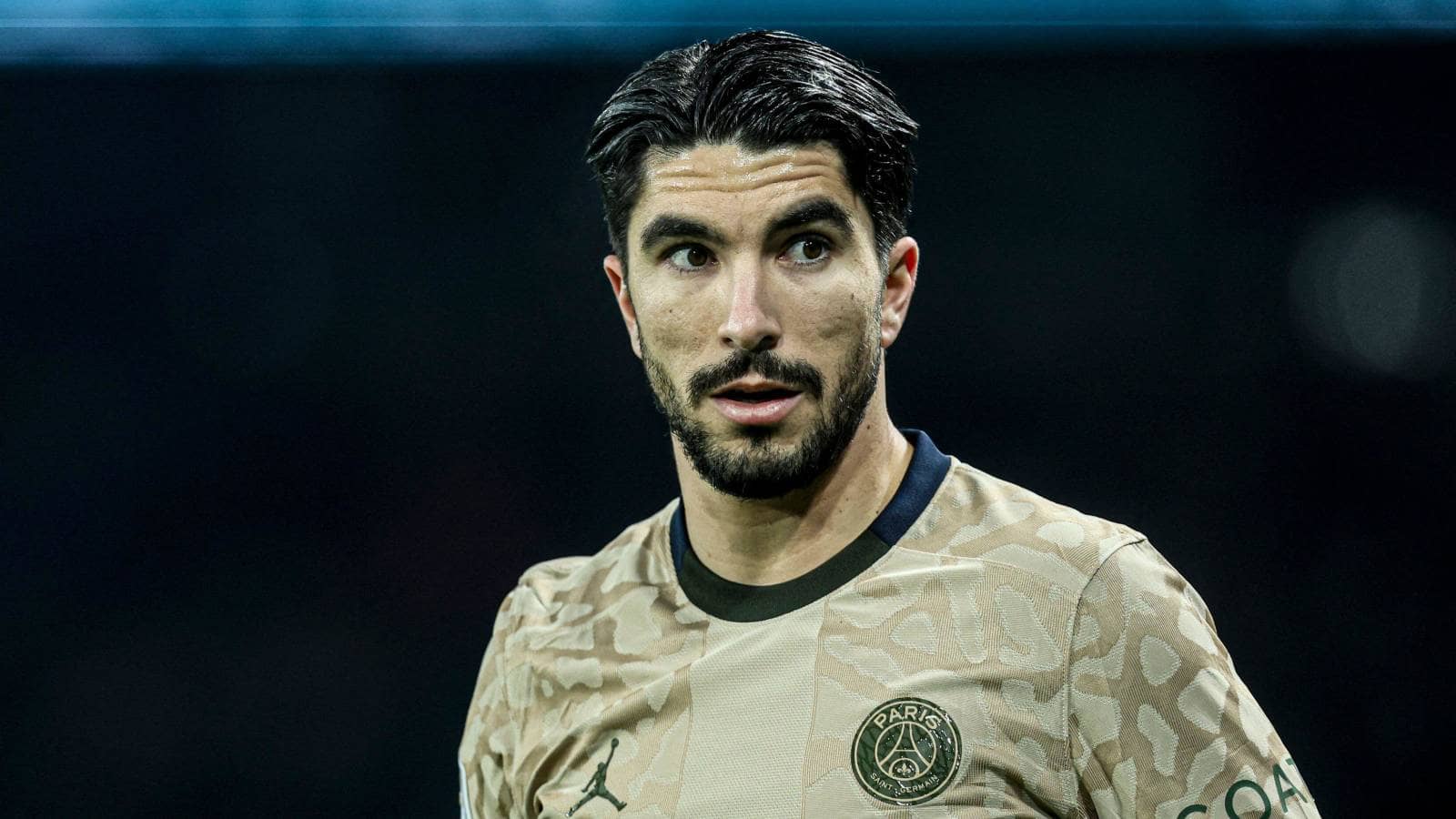 PSG midfielder Carlos Soler