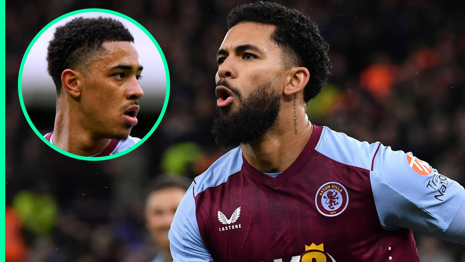 Douglas Luiz and Jacob Ramsey