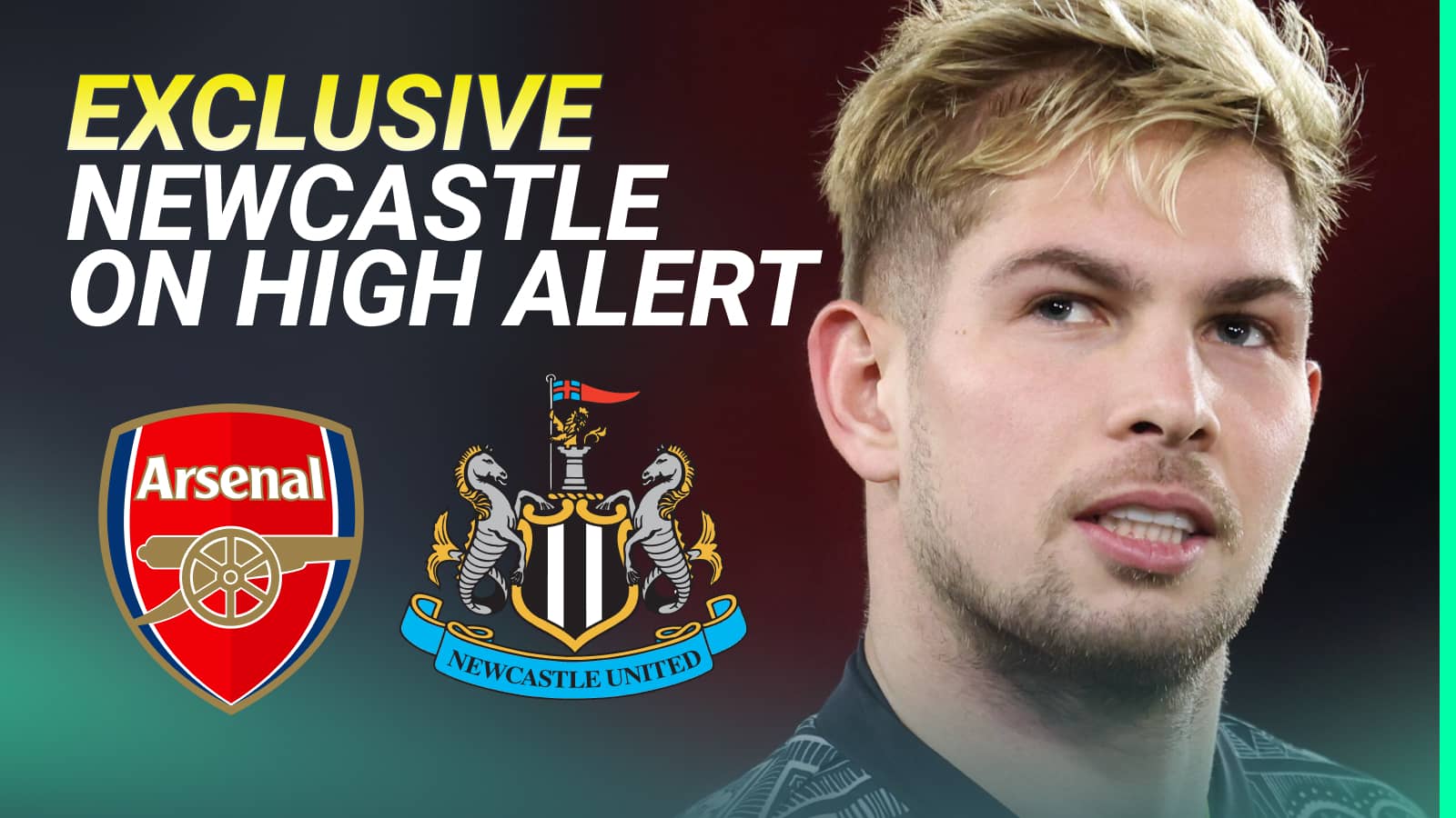 Arsenal midfielder Emile Smith Rowe