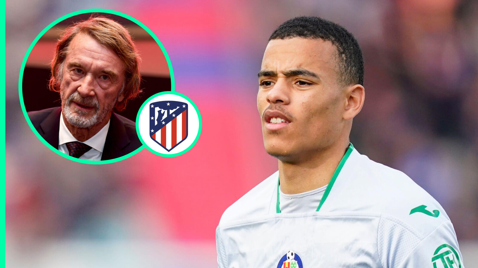 Atletico Madrid are leading the race for Man Utd winger Mason Greenwood