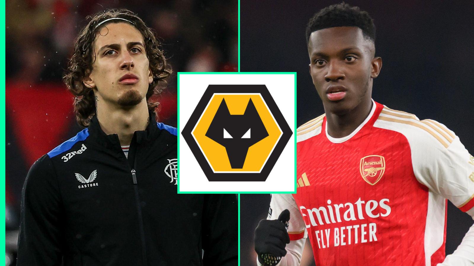 Wolves could sell Fabio Silva to fund a move for Eddie Nketiah