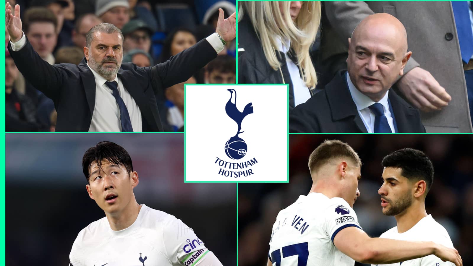 Ange Postecoglou, Daniel Levy