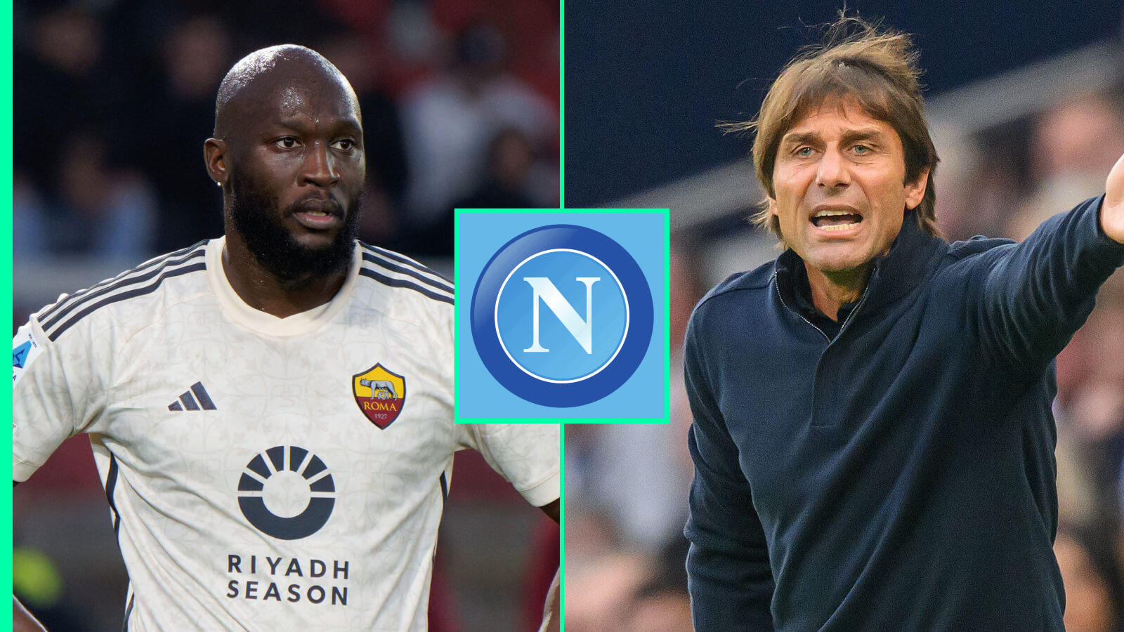 Romelu Lukaku and Antonio Conte look set to reunite at Napoli